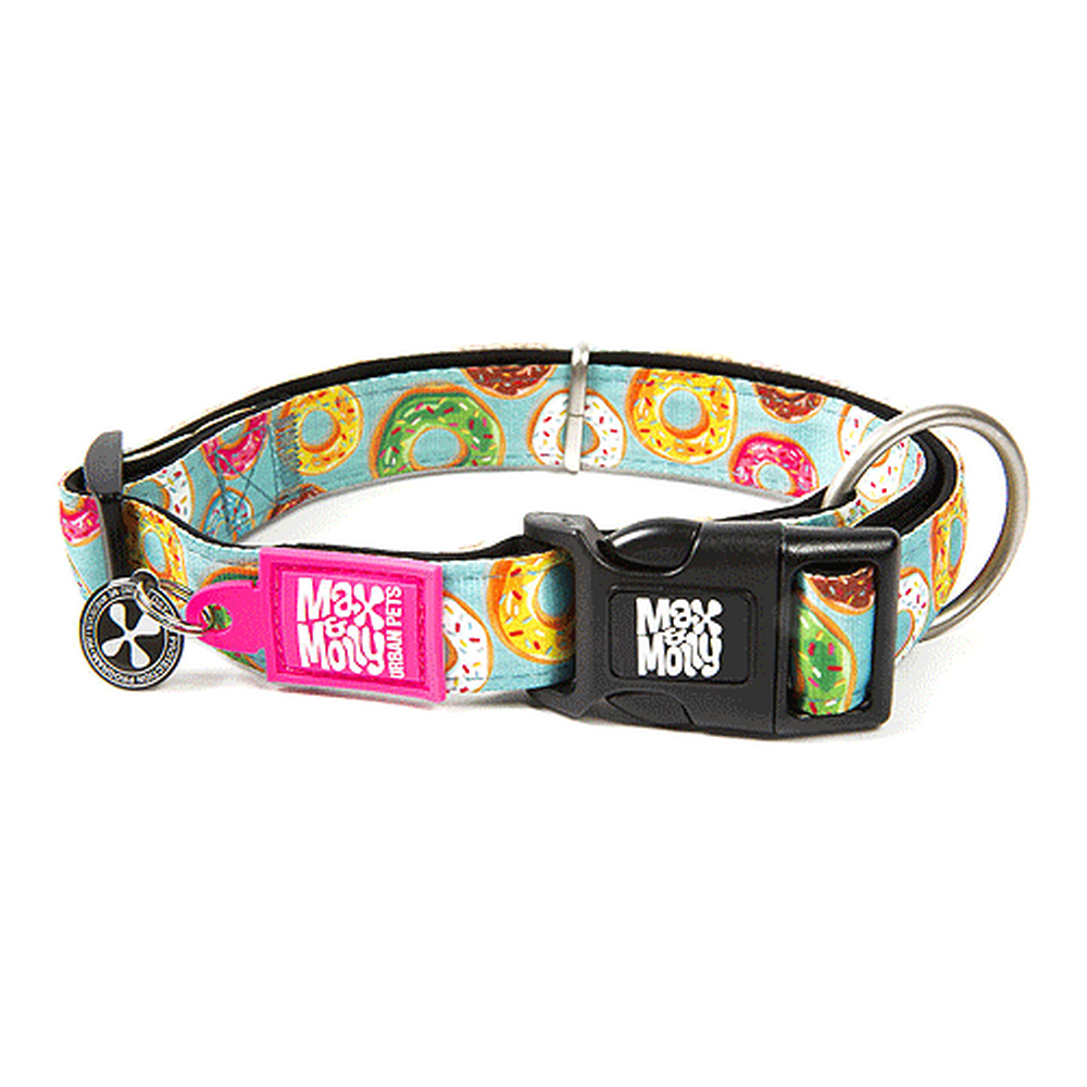King Wholesale Pet Supplies - Max&molly Smart Id Dog Collar Donuts S 11-17